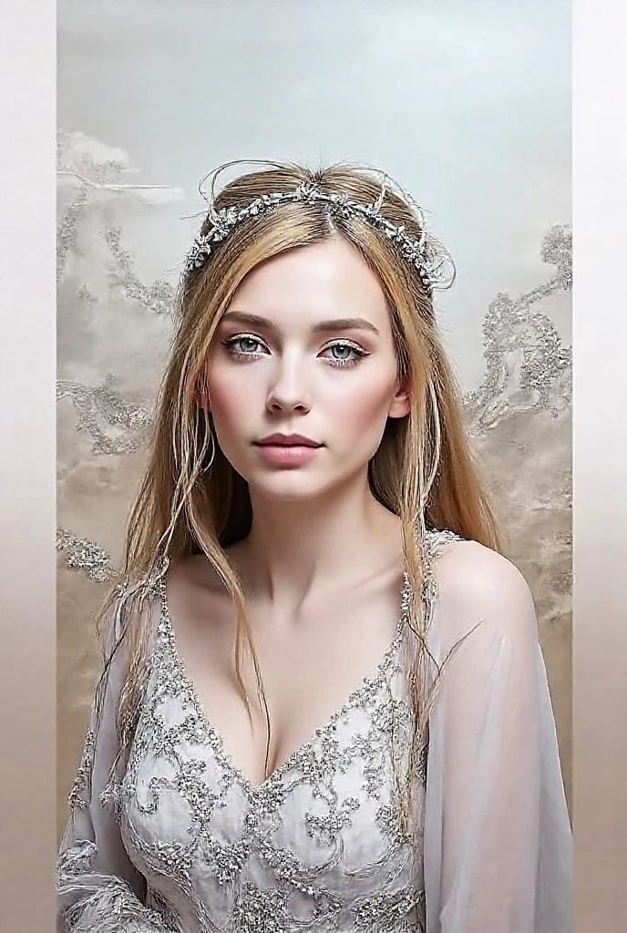 <lora:Julianna_Karaulova_v2:0.85> Tim Walker style award winning intrinsic detail dreamscape photo-art high fashion portrait style of a female supermodel with stylized modern hair in John Galliano fashion design in a high fashion studio, hd, 8k, (intricate details, hyperdetailed:1.15) (skin texture:1.2)