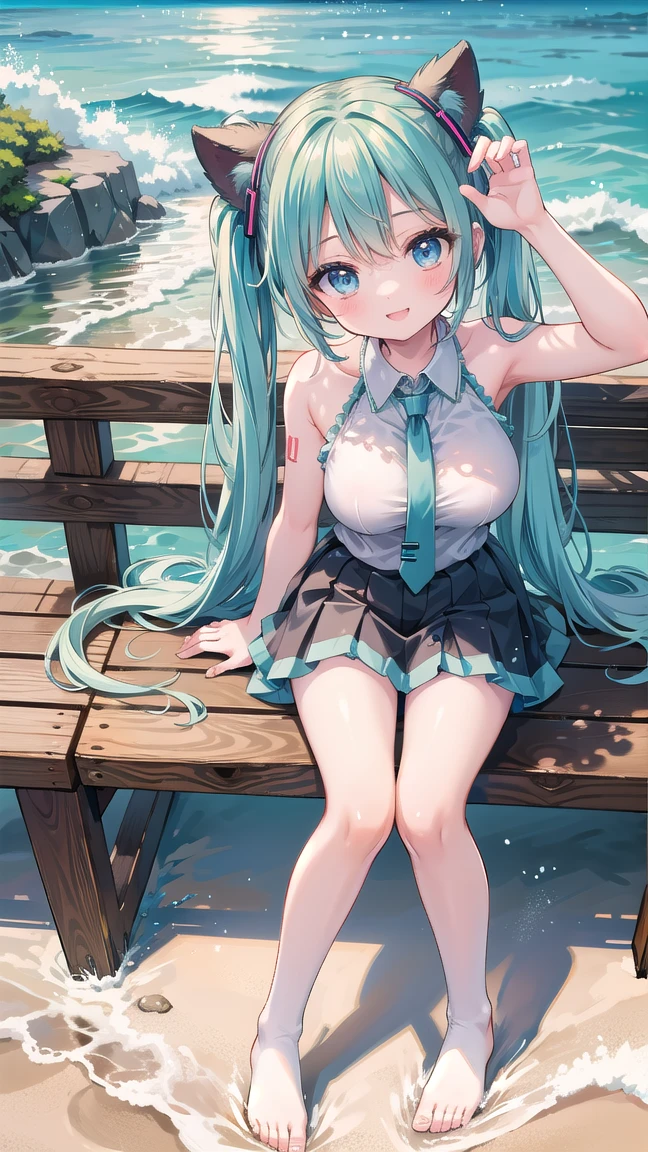Sailor suit pleated skirt、I can see the nipples,My clothes are transparent、Young Hatsune Miku、huge breasts,young girl,small 、squat with legs apart、lace fancy panties、lace underwear,Please open the white love juice on your thighs.、Drip a large amount of love juice、blush、embarrassed look、colorful costumes、large amount of liquid leaky panties get wet、Panties are transparent