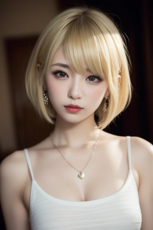 Ladies in hostess clubs、Long dress(8K、highest quality、masterpiece:1.2)、(1 Female、Upper body photo:1.37)、(Genuine、photoGenuineistic:1.37)、Very detailed、1 girl、highest quality、masterpiece、Ultra-high resolution、Full body photo、(Realistic:1.4)、、Detailed face、Brown eyes、Pop Dress、引き締まったbody、、Provocative wink、Full body angle、Blonde Short Hair、Beautiful Japanese actresses、Cinema Lighting, Realistically,highest quality, Complex CGI,highly Detailed face,High Detail Eyes,(Realistic、Realistic)、Beautiful Japanese actresses、Blonde Hair Color、Cinematic Light, Realistically, highest quality, Complex CGI,非常にDetailed face,High Detail Eyes,cute、 (Perfect beautiful pretty face:1.15)、Long Hair、(Blonde Short Hair:1.5)、Floating hair、body、20-year-old woman、Light golden hair color、Brown eyes、Small Head、((M-cup fashion girl、Beautiful Eyes、Genuine face、Genuine skin、Genuine-looking face、Genuineな肌、(Small breasts)、繊細なbody型、((The background is a luxury hotel lounge))