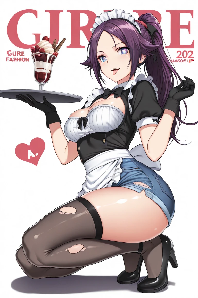 two women in costumes posing for a picture in front of a poster, japanese maid cafe, ayami kojima and lyde caldwell, cutecore, Beast, cosplay, y 2 k cutecore clowncore, sakimichan, , cosplay photo, 4k], 4 k ], cosplay of a catboy! maid! dress