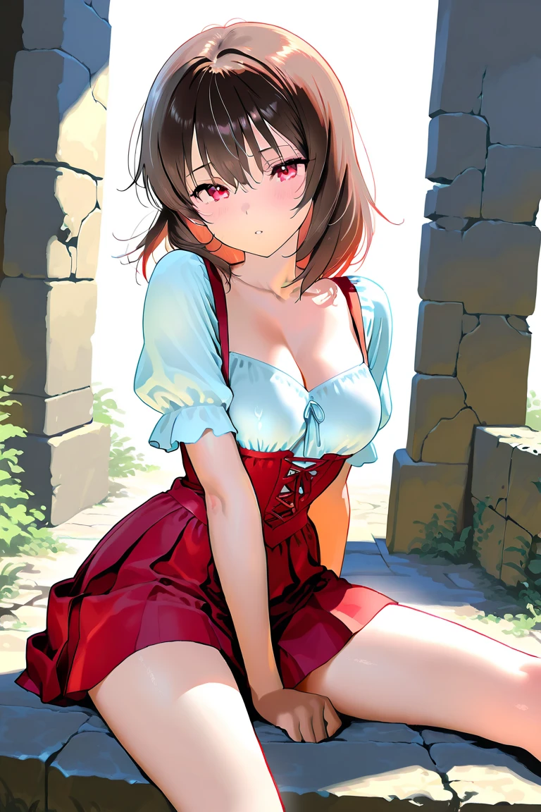 ((shiny eye, muscular, fitness, medium breasts))) 1girl, milf, standing, sexy, standing)), (ShioriNishimura, dark skin, dark-skinned female, solo, mature female, milf, kawai, blush, pink lipstck, close moth, smile,
(brown hair, short hair, makeup, (brown eyes))), ((solo, (1woman, pink lipstick), Extremely detailed, ambient soft lighting, 4k, perfect eyes, a perfect face, perfect lighting, a 1girl)), austere, ((((Beautiful girl, demon girl, urban environment)), austere, ((anime, dress, flowered floor, garden, flowers, sitting on the floor, (princess dress, ruffled dress, puffy dress, Victorian dress), gold necklace, fine jewelry, vintage earrings, choker, sapphire bracelets, in dress corset, cute anime waifu in a nice dress, cushart krenz key art feminine, official artwork, wearing an flower suit, princess, alchemist girl, kawacy))
