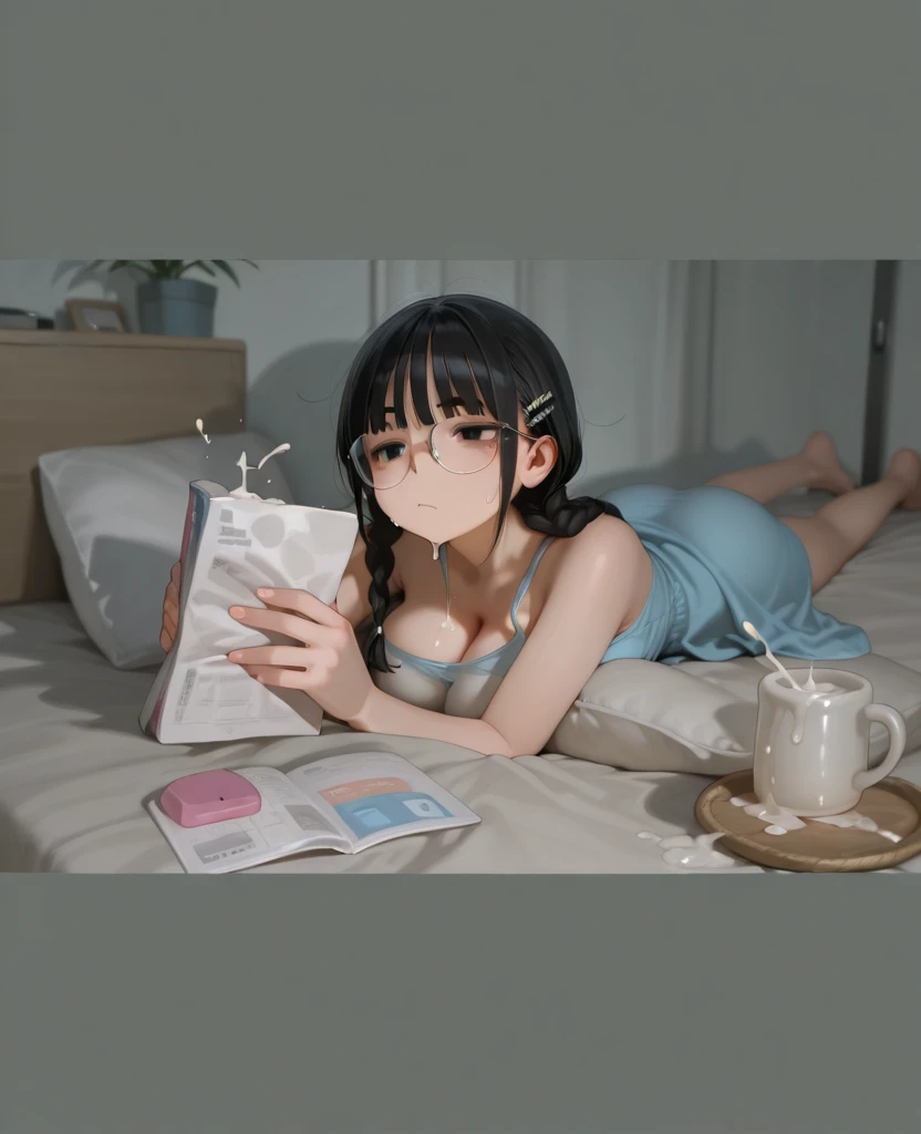 (from above:1.2),a girl , purple color hair、Purplish pink eyes that dreamers desire, (Blonde hair) , small stature, Colossal tits, Lori, (masutepiece:1.2, Best Quality), (finely detailed beautiful eye: 1.2), (beautifull detailed face), (perky chest:1.1), (pointed chest:1.0), (cakes magazine cover:1.3)，(Best Illumination, extremely delicate and beautiful), sexy pose,make a cocktail , in a bar counter, ((Cinematic Light)), Dramatic light, (Pale white background:1.5), Short bob hair（1:3）、Ultra Contrast、Braid a little around the ears, White long dress、only has 5 fingers、Her pussy is visible through the white thong、Wet pants、You can see inside your underwear、full of sweat、mocking look、diaper、nffsw,Arms crossed、grab the arm、Shoot from above:1.2,Best Quality、Large breastuscular pussy、Pubic hair,high-level image quality、hightquality、8K,perfect hand、5 fingers、finger pin、Perfect Finger、T back,noise cut、bullet hand、Her hair color should have been a brighter purple.The skirt part is also carefully expressed..、Purple skirt、the skirt is floating in the wind、Dark purple panties、thin Pubic hair ,(with sparkling eyes and a contagious smile),open mouth, highest quality, high resolution,Real World, Natural light,perfect Natural light, Looking at Viewer,
