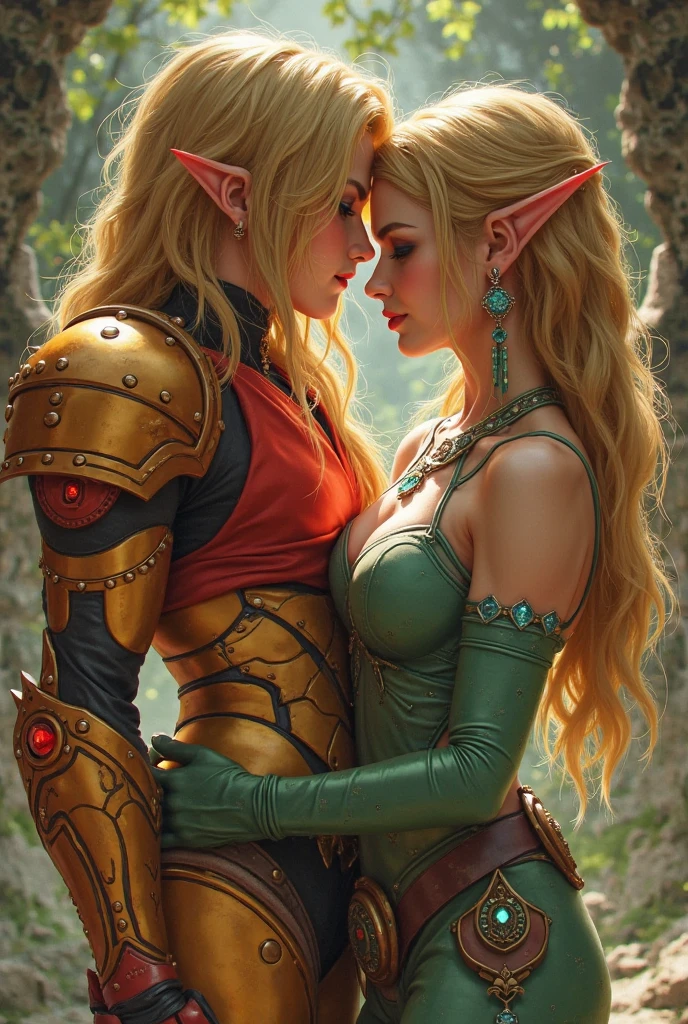 (Two beautiful age italian girls:1.6), Close friends, (They are hugging each other:1.2), Kiss her cheek or chest,(Detailed iridescent bodysuit with beautiful fractal or marble design:1.5), Incredible and spectacular scenes, ((High quality)), ((Detailed)), ((Fantasy)), Blue Plasma Brain, Green Plasma Body, Showing her armpits, beutiful breast, obscenity, (Lewd smile:1.2), coarse, Obscene, (Immoral:1.2), Lachish, (small breasts with beautiful raised pink areolas,,,:1.5), (Cameltoe), (Expression of ecstasy:1.2), Photorealistic, Official art, Unity 8K Wall , 8K Portrait, Best Quality, Very high resolution, (Incredibly beautiful nature background:1.6), (18 years old:1.5), (Sexy and glamorous:1.1), (A coquettish expression:1.6), (seductively smiling:1.6), (erotic posing:1.9), (Model Posing:1.8), Beautiful seductive face, Portrait, (Thick eyebrows:1.4), (Big scarlet eyes:1.6), Beautiful eyes with fine symmetry, (Ultra detailed eyes:1.4),(Highly detailed face and eyes:1.7), (High-resolution red-eye:1.8), Intimate face, (ultra detailed skin texture:1.4), White skin, pale skin, Perfect Anatomy, Thin, (Beautiful toned body:1.5), Highly detailed hair, (Moist skin:1.2), No makeup, (dark circles:1.1), Good anatomy, Focus Face, good-looking, (Emilia Clark:0.6) (Emma watson:0.3),(Jennifer Connelly:0.4), Elegant face, Nice, (A delicately crafted necklace is wrapped around her neck...), (Bioluminescence with brilliant brilliance:1.4), (Luminous magic circle:1.5), Ruins of an ancient castle, Shining majestic cloud masses and sky, lightning bolt, Epic Realistic, (Greg Rutkowski:0.8), (teal and orange:0.4), (Art Station:1.5), Cinematic, (NSFW:1.2), Hyper Detailed, Dramatic light, (Intricate details:1.1), Beautiful black hair, (Wearing a gauntlet with a dense and very beautiful design decorated with jewels:1.1), Small chest, Galaxy, (nebulas:1.6), The Dark Knight, Fully armored body focus