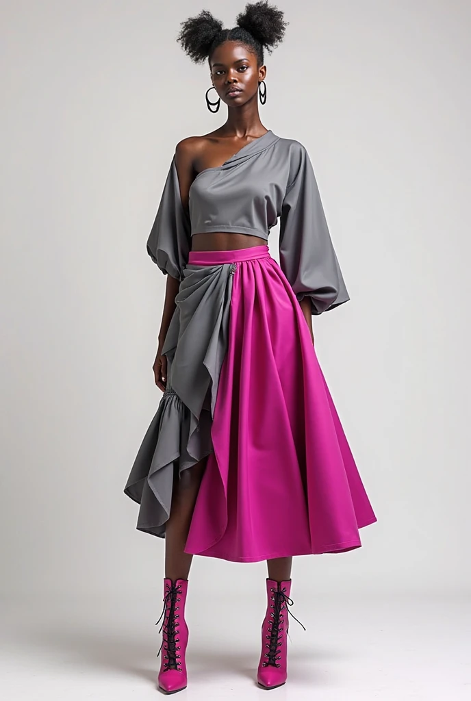 Female, purple, orange, pink, 1920s brown skirt, tan jacket, red scarf, dress, 5 foot 5 inches tall, slim body build, waist-length wavy brunette black hair, EYES bright green, 28 age, ethnicity Indian, ethnicity Middle Eastern.