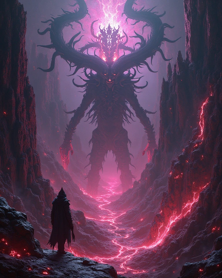 Ultra Detailed, Beautiful, Masterpiece, Best Quality, Epic, Fantasy, demon, shadow demon, horror, monster.