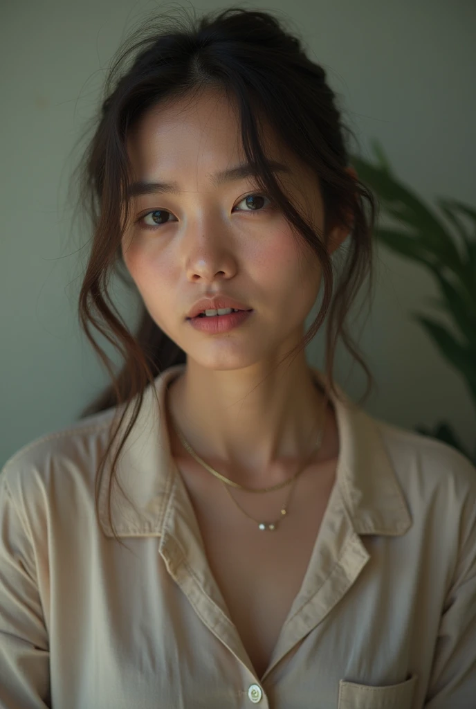 (masterpiece, photorealistic:1.4, extremely intricate:1.3, radiosity, photon mapping, dtx, 8K), ((((closeup necklace, white t-shirt, humid, [medium breasts:large breasts:0.8])), humid, [skin detail:freckles:0.7], natural, 19 year age supermodel), dark room, ((stone shower, glass shower, clean)))

