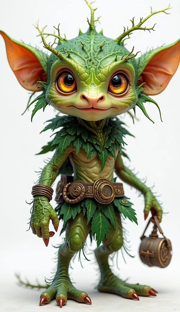 mandragora homunculus, featured, artstation, game asset <lora:ParchartXL-1.2.1:1>