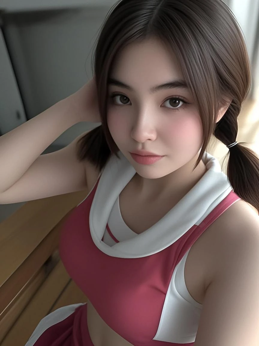 (Raw photo:1.2)、Highest quality、white, Beautiful detailed girl、Tight Water Suit、Latex Sweatsuit, Laughter、Twin tails、Highly detailed eyes and face、Beautiful and fine details、Large file size、High resolution、High resolution、8k wallpaper details、Highly detailed Ticker uniform 8K wallpaper、Light on the face、Cinema Lighting、18-year-old girl、Sexy pose、(Photorealism:1.4)、Awareness-raising、Surrealism、 From below、Super Detail、masterpiece