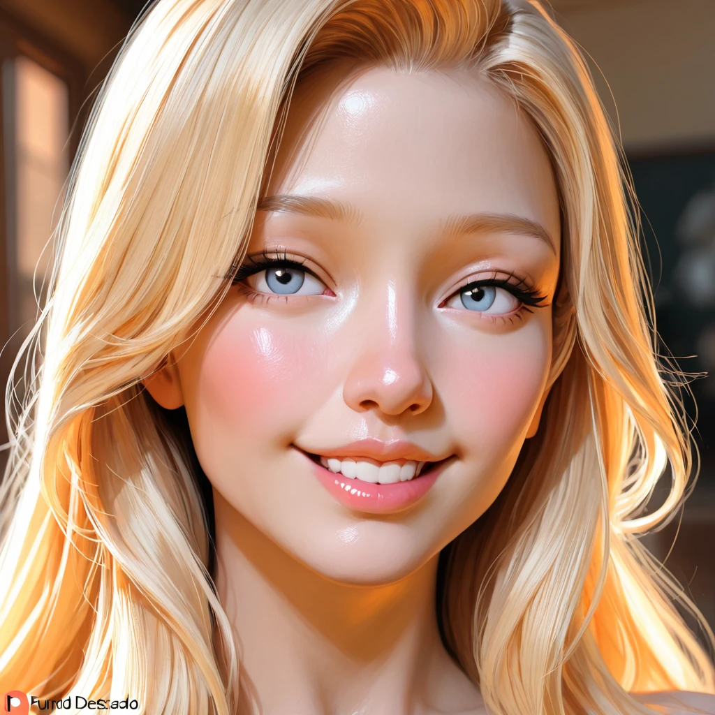 nat, 1girl, (perky breasts), (((small breasts))), smirk:1.2, beautiful brown eyes, (perfect iris’s), depth of colour to her eyes, blonde hair, long hair, full lips, blush, naked, she is showing her vagina, depth of field, bokeh, (special attention to skin detail: 1.2), masterpiece, best quality, ultra-detailed, ultra-HD, photorealistic, cinematic, ((close-up camera shot)), sensual pose, alluring, nipples:1.4, looking up at camera, closeup on her face, her cheeks are blushed, 22 years old, she is on her knees, blowjob:1.4, high angle:1.5, ((closeup on face)), perfect face, (((tight closeup on face))) bokeh everything other than her perfect face