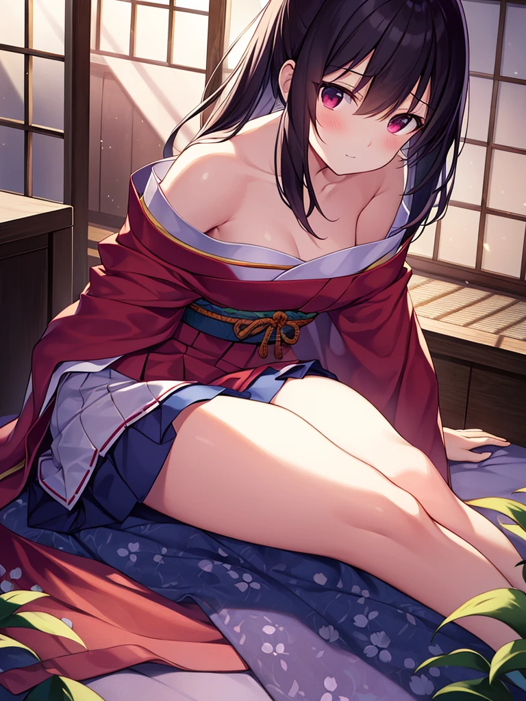 best,Top image quality,Top resolution,1girl in, cute little, ,A dark-haired,animesque,de pele branca,a short bob,very large breast,A smile,Tatami mats,A slender,showing nipple, Kimono,A sexy,amorous,seductiv,Red cheeks,Showing your,Highlights in the eyes, Visible,perspiring,The fabric is transparent,Show your,Midnight,a baby face,Bare legged,cowboy shot,(barechested:1.2),The dough is thin,papillae stand,Colossal tits,protruding papillae,The kimono is taken off.,traditional Japanese room,open one's legs,open one's legs,No underwear,Sleep on tatami mats,No kimono on the front of the body,a baby face,Flipping through the kimono,Open the crotch,Hands in the crotch,fullnude,Taking off your pants,Show pubic hair,Sit on tatami mats