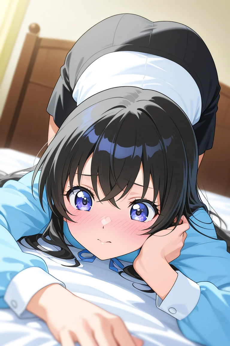 NSFW,(((1girl,1boy,fellatio))),Fine grain, Perfect functionality, (Masterpiece, highest quality, good quality:1.4), Masterpiece, Intricate details,mouri ran,black hair,denim pants,white shirt,white lace bra, all fours,crawling ,indoor,bed,bedroom,on the bed,
break masterpiece ,8k unity wallpaper,anime key visual,highest quality, High resolution, (shape:0.8),anime coloring,highly detailed face, detailed eyes,growing eyes,shiny skin,fine skin,white skin,dense skin,detailed hair,highly detailed legs,perfect lighting, Detailed CG, (perfect hands, perfect anatomy),High resolution,(Detailed wear ),slender limbs, delicate curves, dainty hands,figure:0.8,