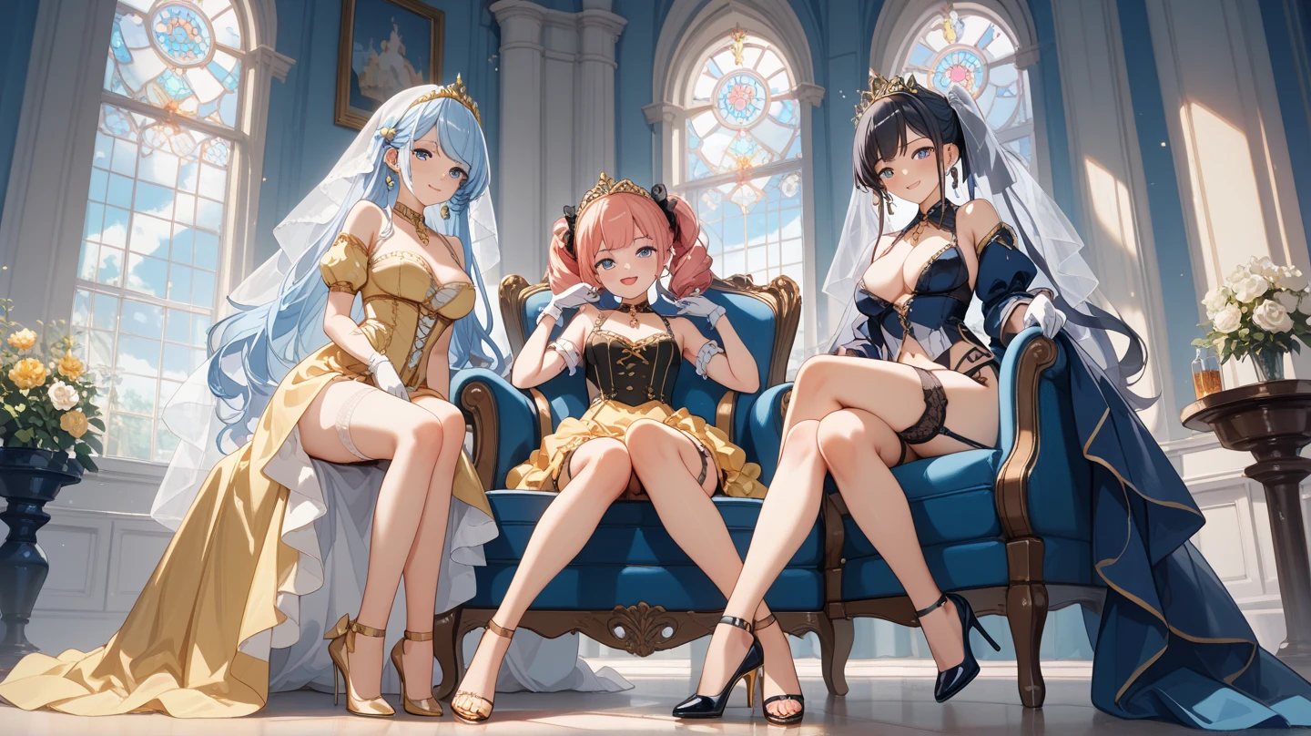Three lovely queens