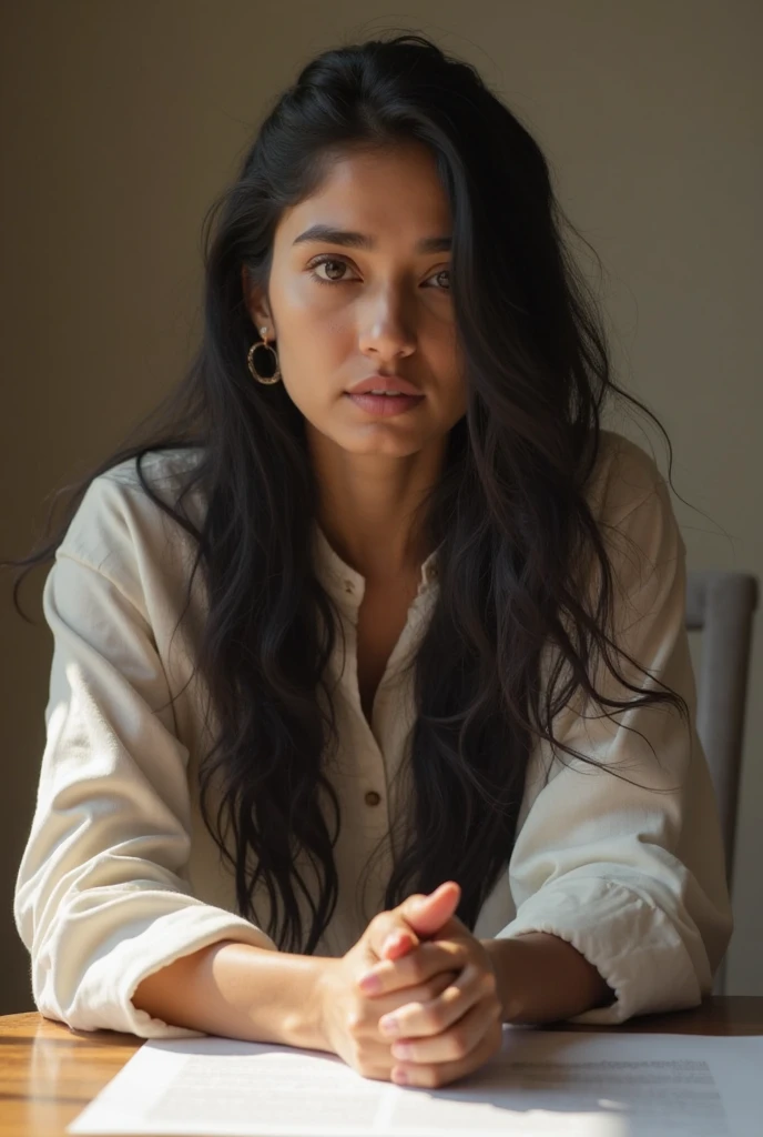 <lora:Olga:.7>, simple background, dark background, upper body, at front, portrait, <lora:GoodHands-vanilla:0.8> better_oppai, Emerald Green blouse, long hair
A slight upturn of the lips, coupled with closed eyes, exuding an aura of inner satisfaction and peace.