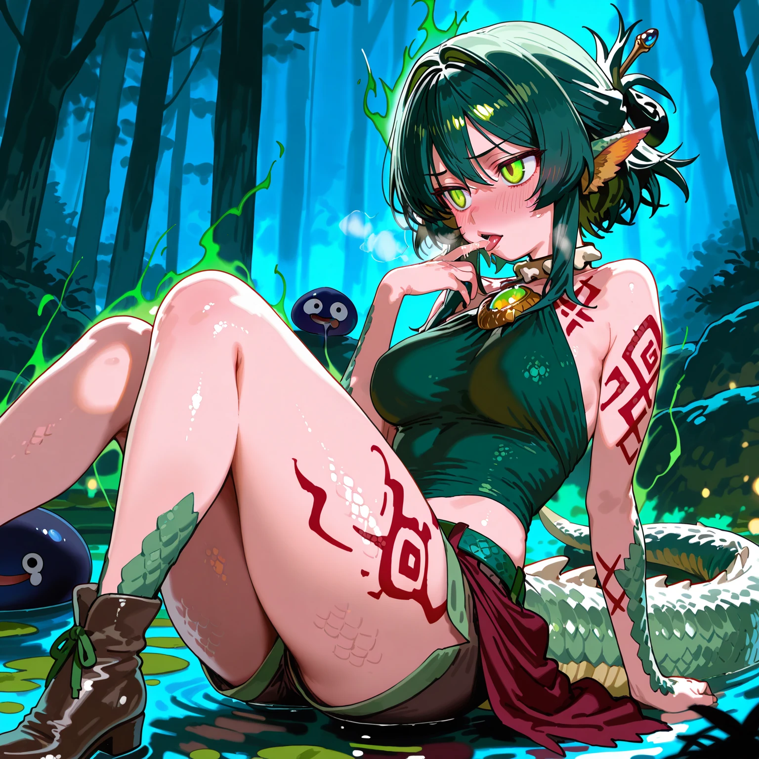 sketches of a woman in a bikini and a man in a swim suit, hands behind her body pose!, various pose, sketchy artstyle, anime pose, ecchi anime style, various poses, ecchi style, clean anime outlines, some trees in the background, anime proportions, character is in her natural pose, speed painting and scribble art, Toshi Densetsu, Muramata-San No Himitsu, Fella Hame Lips, Dokidoki Little Ooyasan, Youkoso! Sukebe Elf No Mori E, Real Eroge Situation Season 1 & 2, Okusama Wa Moto Yariman, Eroge H Mo Game Mo Kaihatsu Zanmai, Shishunki Sex, Shojo Sect – Innocent Lovers, Araiya-san! Ore to aitsu ga onnayu de!?, anime pose ,white background,full body, monochrome tone, painting of a colorful abstract design with a red and green design, portrait of an insectoid, cosmic horror entity with wings, insectoid, portrait of a cosmic entity, portrait of a alien insect, portre of a psyschonaut demon, face of a alien deity, portrait of a digital shaman, official artwork, the nonlinear. digital painting