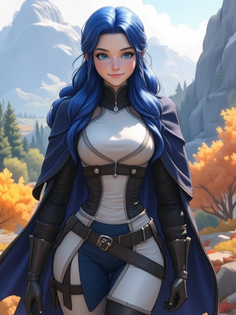 Evie, blue hair, twintails, blue eyes, solo,
cleavage,fur trim, belt, jacket,skirt,jewelry, elbow gloves,
standing, smirk, looking at viewer, from below,
frozen shop,
(insanely detailed, beautiful detailed face, masterpiece, beautiful detailed eyes, best quality)
<lora:Evie-10v6:0.7>