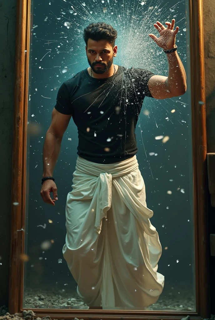 Despite deep, unsettling noises emanating from within, Raj held onto his courage and continued his quest.3d animation