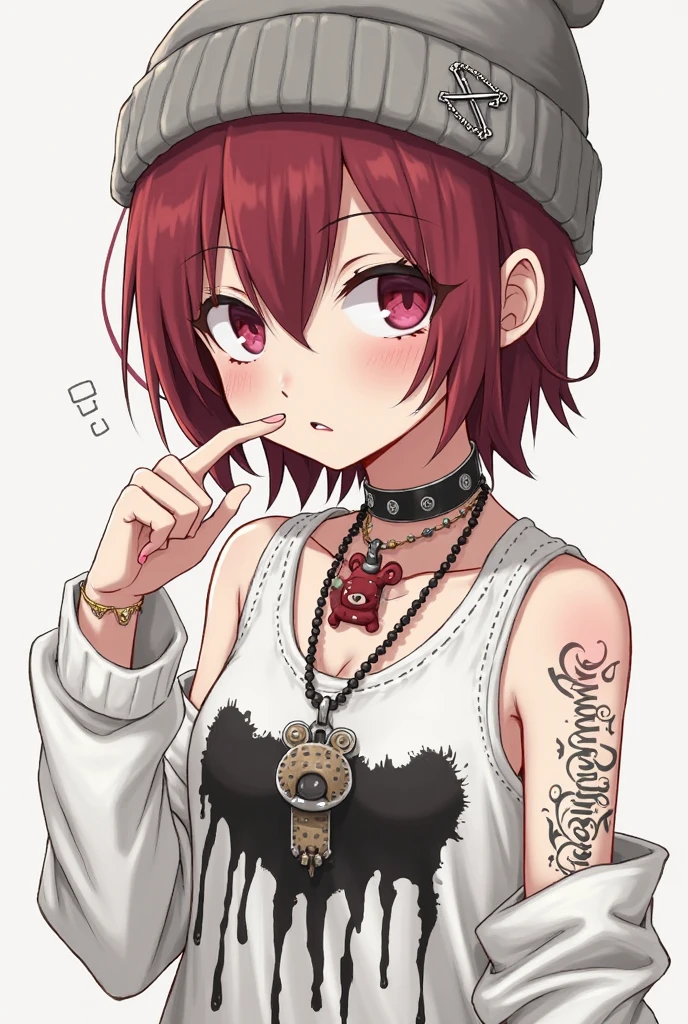 (masterpiece), best quality, (((ultra detailed, 8k quality))), expressive eyes, perfect face, perfect anatomy, perfect body, scene, <lora:scene_:0.7>,  <lora:more_details:0.7>, <lora:beautiful_detailed_eyes:0.5>,  <lora:GoodHands-vanilla:1>, <lora:give_it_a_name:0.7>,
 <lora:mugenkurumi-nvwls-v1:0.8> mugenkurumi, black jacket, blunt bangs, blush, chain, choker, collar, ear piercing, earrings, jacket, jewelry, long sleeves, , shirt, simple background, smile, solo, spiked bracelet, spikes, teeth, tongue, tongue out, hand on pocket,street