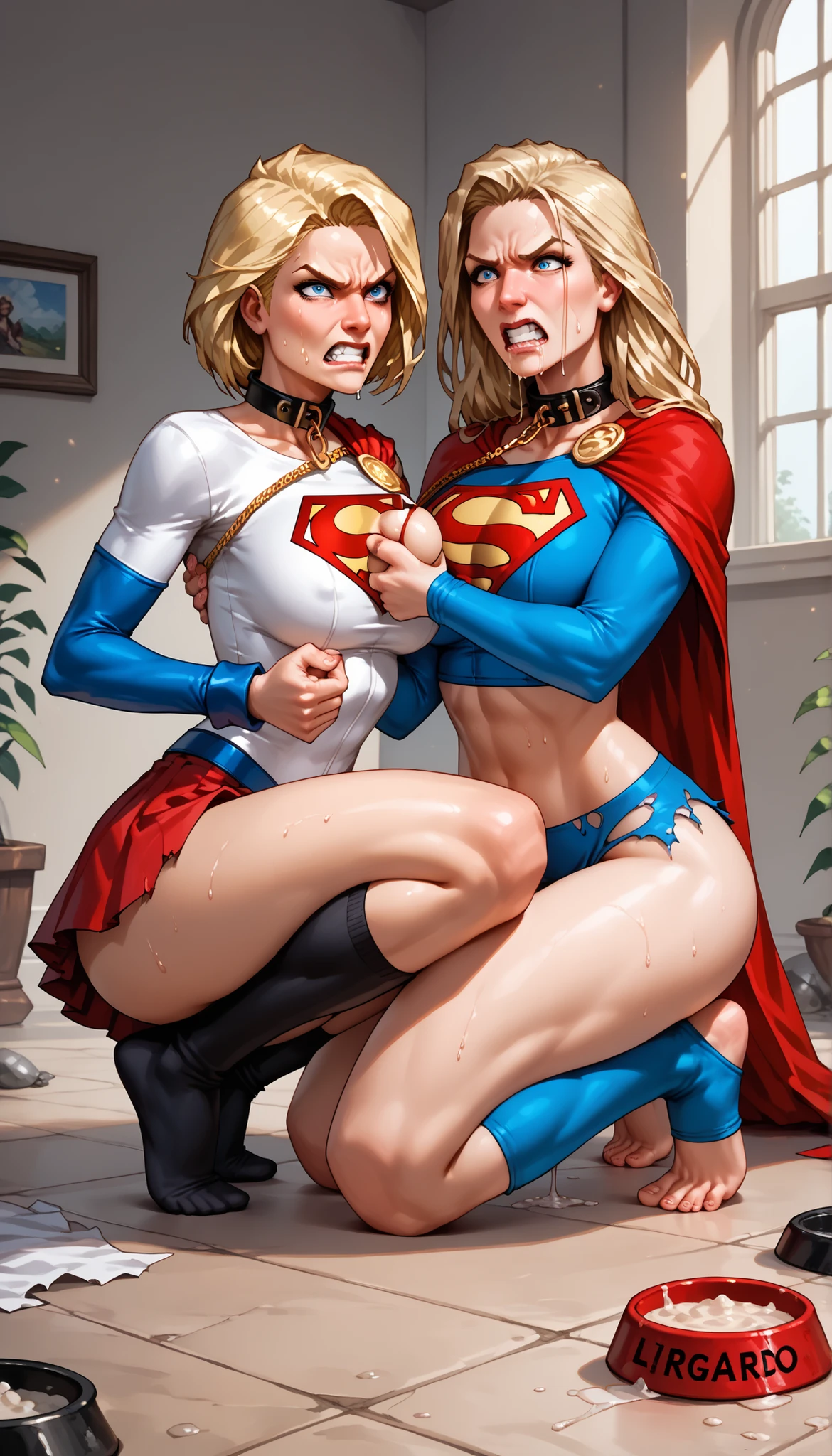 Mulheres musculosas sensuais