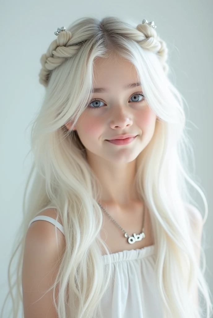 White bunny, ((crying)),((big scar in her adbomen)), fluffy stuffed animals, ethereal, devious smile, long white hair, athetic legs, bunny fluffy outfit, cute face, 8k hyperrealism, ((small)), (very detailed face), (selfie point of view), having fun, model session pictures, bunny outfit 