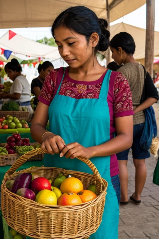 Market in front of Sanam Wua Chon