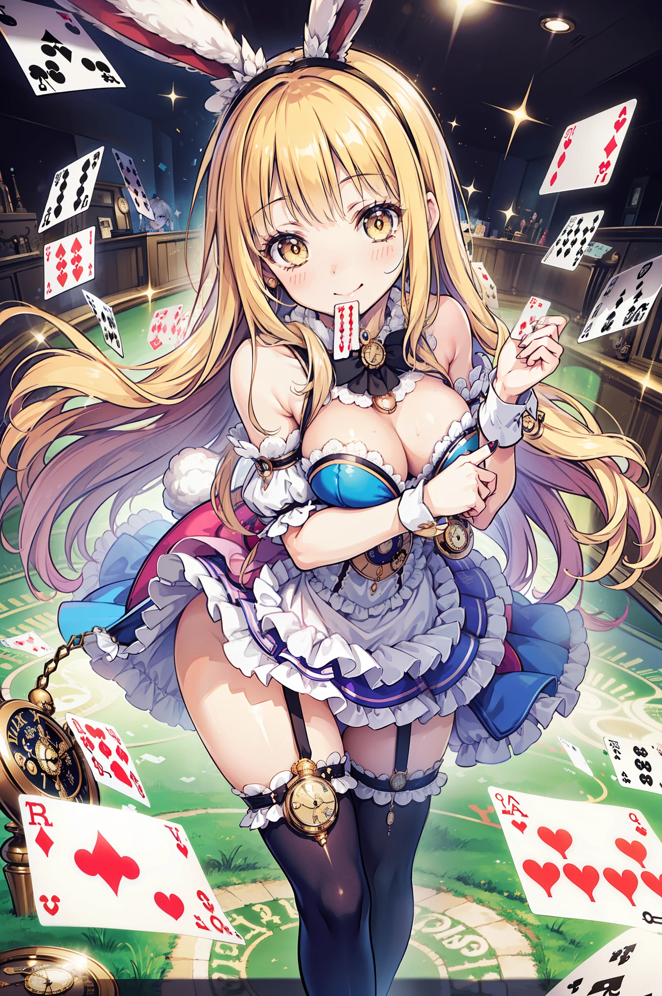 indoor,Are crying、Painful face、Put your arms behind your head:1.4, belly button, Long Hair:1.4, Pink Eyes, Wavy Hair,(Highest quality), Realistic, (live-action, Intricate details), ((Japanese female college student squatting at the casino, Place your arms between your legs)), ((:1.4)), (blonde Long Hair:1.3, Short bangs), (neat face, Lips parted), Whiter skin, hard lighting:1.3, Roulette table, Slot Machines, Full Body Shot,From below,bright Pink Eyes,Glowing Eyes,Open your mouth、Sticking out tongue、In agony、I'm in pain、Drooling、Painful face、Leaking pee、My crotch is wet、Tears flowing、A reluctant face、Urinating、No clothes、naked、Nipples are visible