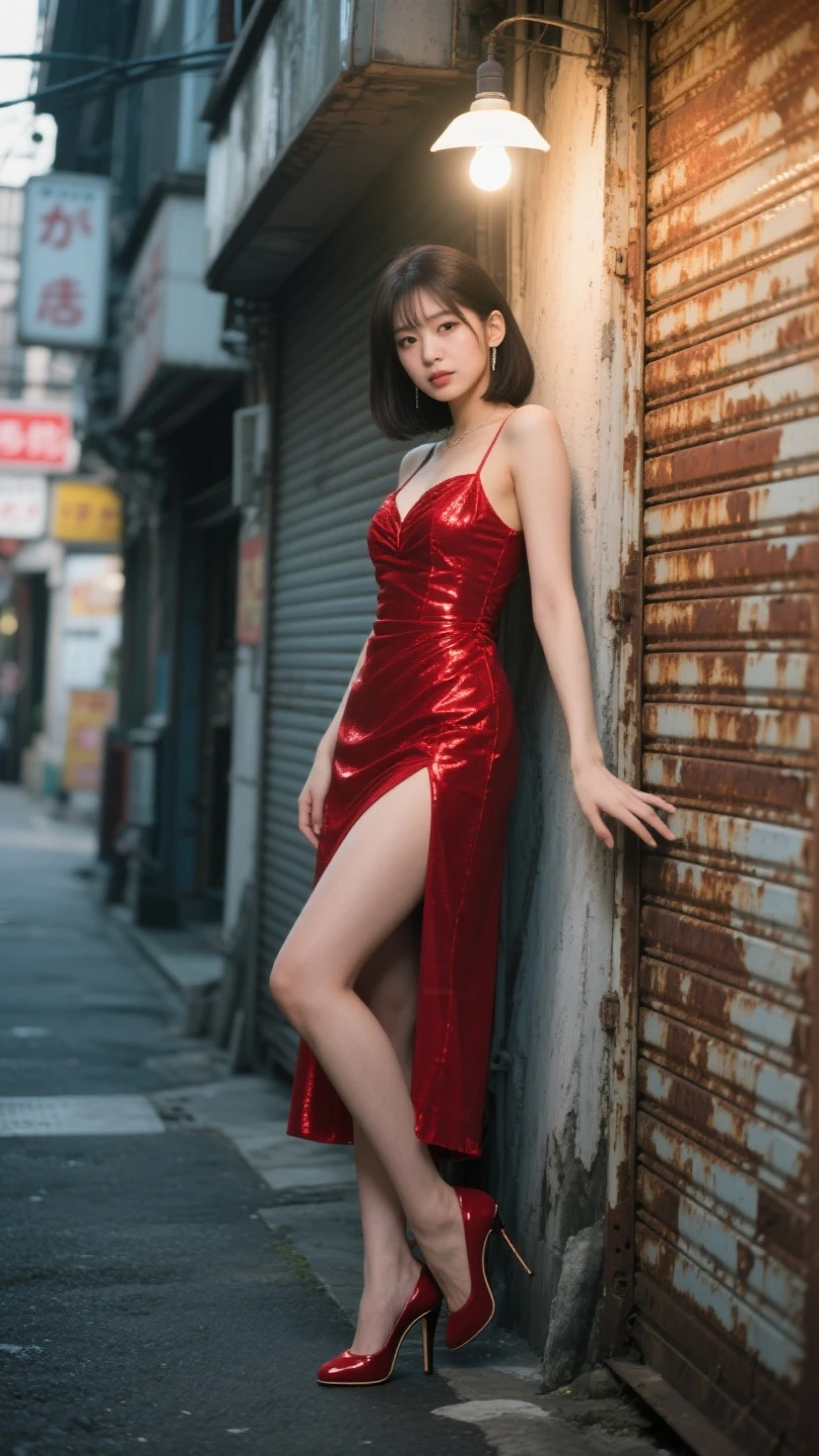 High-quality work,Realistic works,Super premium graphics,8K HD CG works,high quality graphics,High-definition and exquisite CG works,10x pixels,Ultra-fine details:1.1,Advanced technical details:1.1Realistic photo effects,室内灯Light effect果:1.5,natural soft light:1.5. Light effect(虚拟灯Light effect果:1.8),超高分辨率,Shiny红色连衣裙,sliver long hair,silber hair,transparenthair,high detailed hair(Quality hair details:1.1)Clear eyes,Double eyelids look good,Sharp eye makeup, Create exquisite eyelash makeup, tthin eyebrows, Ultra-detailed eyes,a tall nose, lovely red lips, rosey cheeks, With delicate makeup on her face , pretty face, The face shape is perfectly proportioned,(Advanced facial details:1.1)Shiny Red Luxury Dress Collection Right Red Sequin Dress,Sequin coat,Shiny,Tight long skirt,Summer sexy hip wrapped fishtail sleeveless commuter maxi,Horse socks 100%Oily Panst Glossy Silk Gloss 8D Black Silk Women,Beautiful long dress with stiletto heels,Wonderful red series,High fashion dress collection,Dress photography,Authentic dress work,inside a ballroom,Women's artwork,Dress full body video,真实感,Amazing Cleavage,My eyes are very bright today
