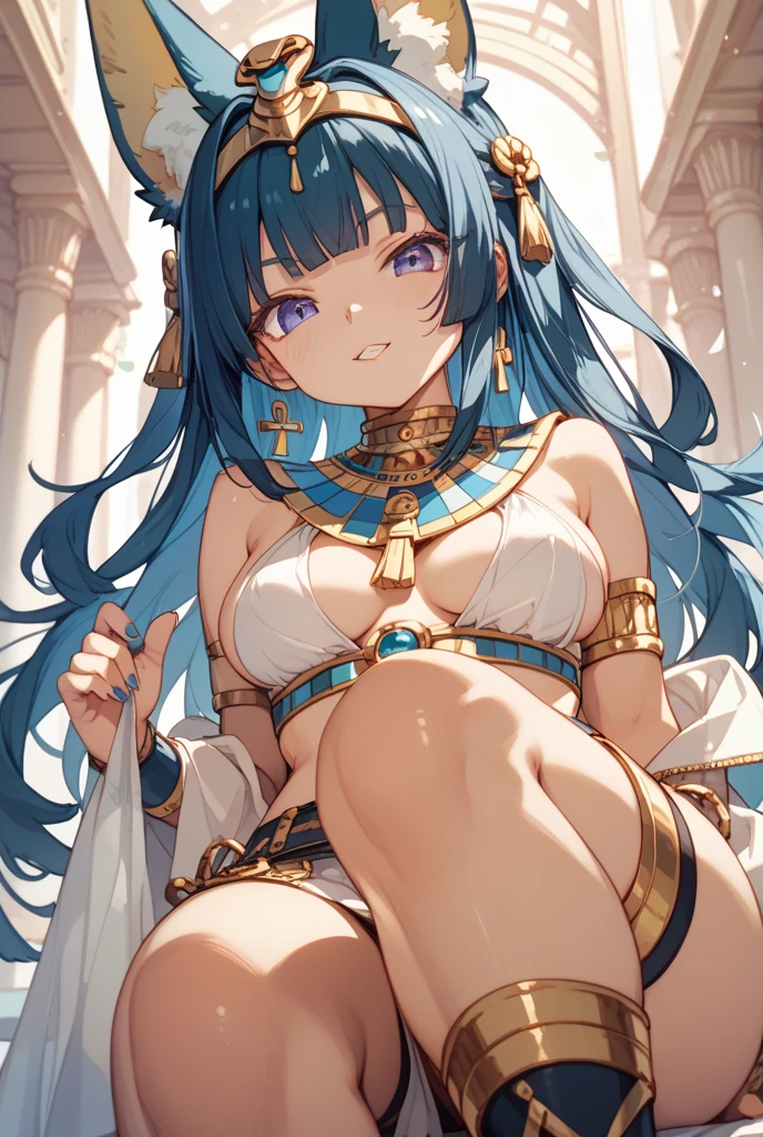 (nsfw:1.5),(best quality,4k,8k,highres,masterpiece:1.2),ultra-detailed,(realistic,photorealistic,photo-realistic:1.37),acrylic painting,(beautiful Egyptian model with naked breasts:1.5),beautiful Egyptian model with extremely colorful hair and detailed facial features,(beautiful Egyptian model wearing a large colorful waist corset:1.5),beautiful Egyptian model standing in a beautiful garden surrounded by a starry sky,(beautiful Egyptian model with a colorful aroused naked pussy:1.5),beautiful Egyptian model with intricate accessories and a matching hat,beautiful Egyptian model posing gracefully with her hands on her hips,beautiful Egyptian model with long flowing twintails,beautiful Egyptian model with bright blue eyes and rosy lips,beautiful Egyptian model with a joyful expression,beautiful Egyptian model in a dynamic pose with cherry blossoms falling around her,beautiful Egyptian model surrounded by colorful flowers and butterflies,beautiful Egyptian model adorned with cute bows and lace details,beautiful Egyptian model with a beautiful smile,beautiful Egyptian model with soft, pastel-colored shading,beautiful Egyptian model with a magical glow illuminating her,beautiful Egyptian model in a picturesque setting with a winding path leading to a magnificent castle,beautiful Egyptian model with a fairytale-like background,beautiful Egyptian model with a soft, dreamy atmosphere,beautiful Egyptian model with a subtle bokeh effect,beautiful Egyptian model standing under a moonlit sky,beautiful Egyptian model with a warm, golden sunset in the background,beautiful Egyptian model surrounded by twinkling stars and colorful nebulae,creating an ethereal and captivating artistic masterpiece.
