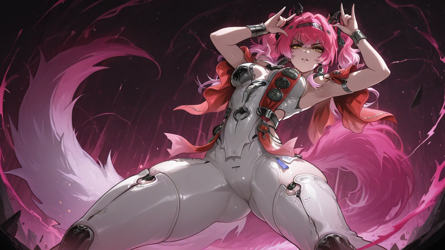 Anime girl lying on table, Beautiful anime girl kneeling with open legs, Biomechanical OPPAI, Sexy pudica pose gesture, seductive anime girls, with index finger, the anime girl is crouching, an oppai cyberpunk, hajime yatate, rogue anime girl ayanami rei, ryuko matoi, sexyposture, konachan,Exhale the mist,Stick out her tongue,Mermaid line,musculature,Ambiguous eyes,High-fork panties,Be red in the face,huge tit,over knee socks,open open mouth,Stick out her tongue, dropping saliva,White popsicles,Melted popsicles,Hair tied up,Long tongue,Single horsetail,The melted popsicle falls on the chest,Excitation,Rub your chest with your right hand,Plenty of liquid,White liquid,Floating popsicles,Suck on popsicles,looking at viewert,love heart,Throw a wink,Lick gently,Camel toes,Half-off coat,Oral sex,Popsicles in his mouth,Semi-closed Eyes,Abs,musculature,Sunburn,Brown skin,Popsicle pointed to panties,Put popsicles in it,Hold your butt with your left hand,Thick and long popsicles,Openwork panties,Top crotch,Fork the legs,without wearing shoes,Mesh socks,Excretion of breast milk,yogurt,Yogurt comes out of the mouth,Yogurt flows from the inside,A small amount of belly yogurt,Lower breast,Excrete yogurt,Get wet,leg loops,Yogurt flows from the butt,Jet yogurt,The halo,Lunette de soleil,black long boots,Deep orange glowing eyes,coda
