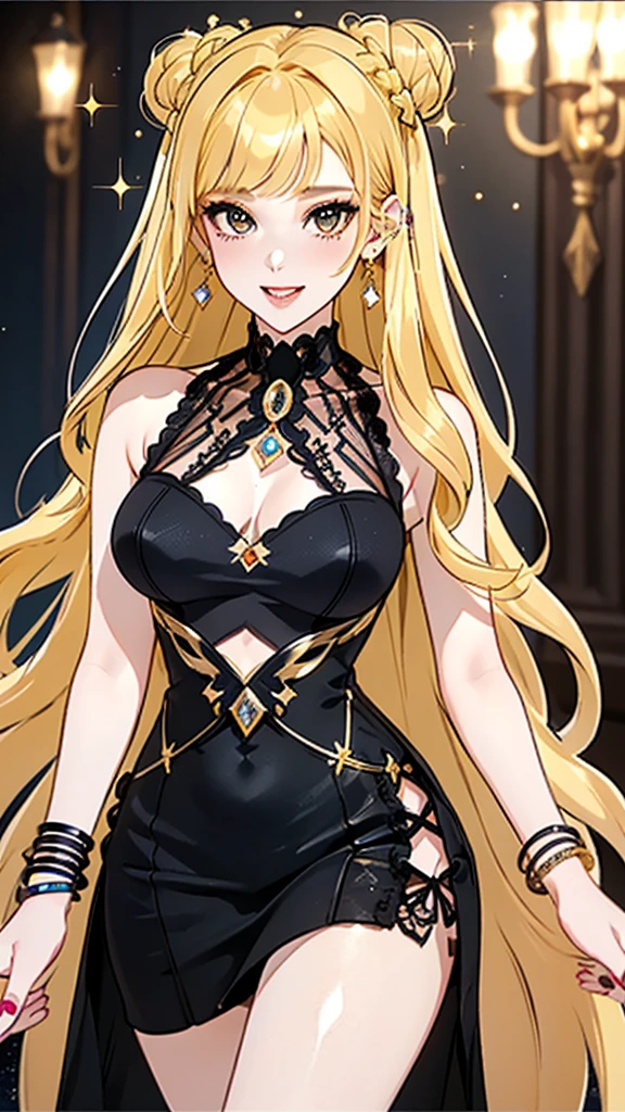 tmasterpiece， Best quality at best， finely detailled， A high resolution， Extremely refined and beautiful,1womanl，nsfw,slenderlegs， looking at viewert， face to the viewer， Golden hair， white backgrounid， 独奏，（full bodyesbian：2），A mother，Big breasts wife，wheezing，steamy，perspiring，Be red in the face，liveroom，Complicated details，Intricate patterns，