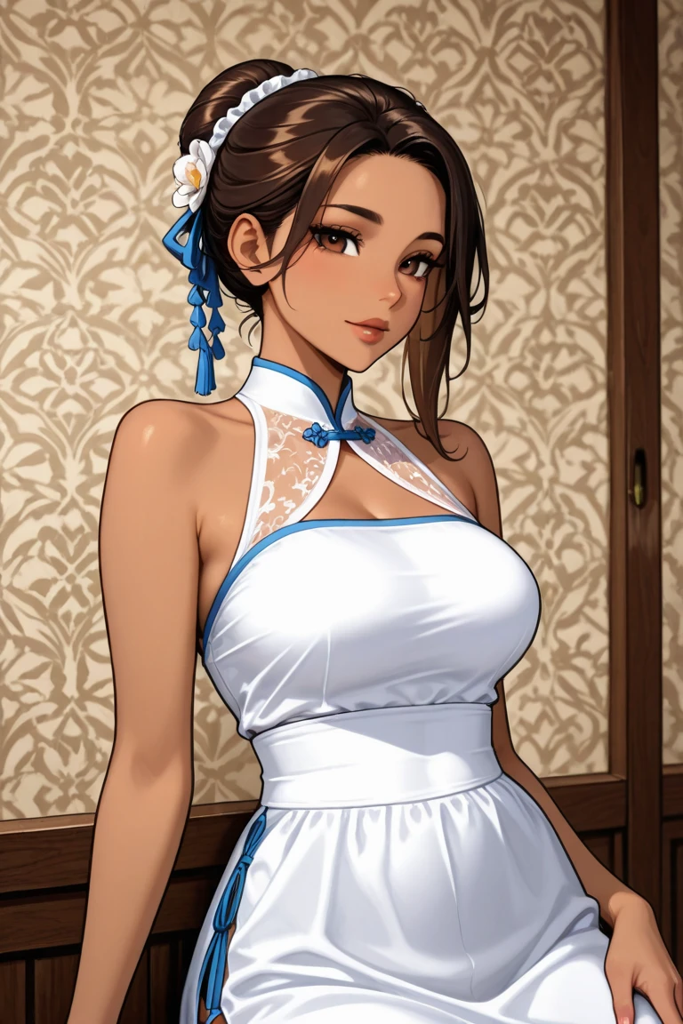 highest quality、masterpiece、High sensitivity、High resolution、One Woman、Slim Body、barber