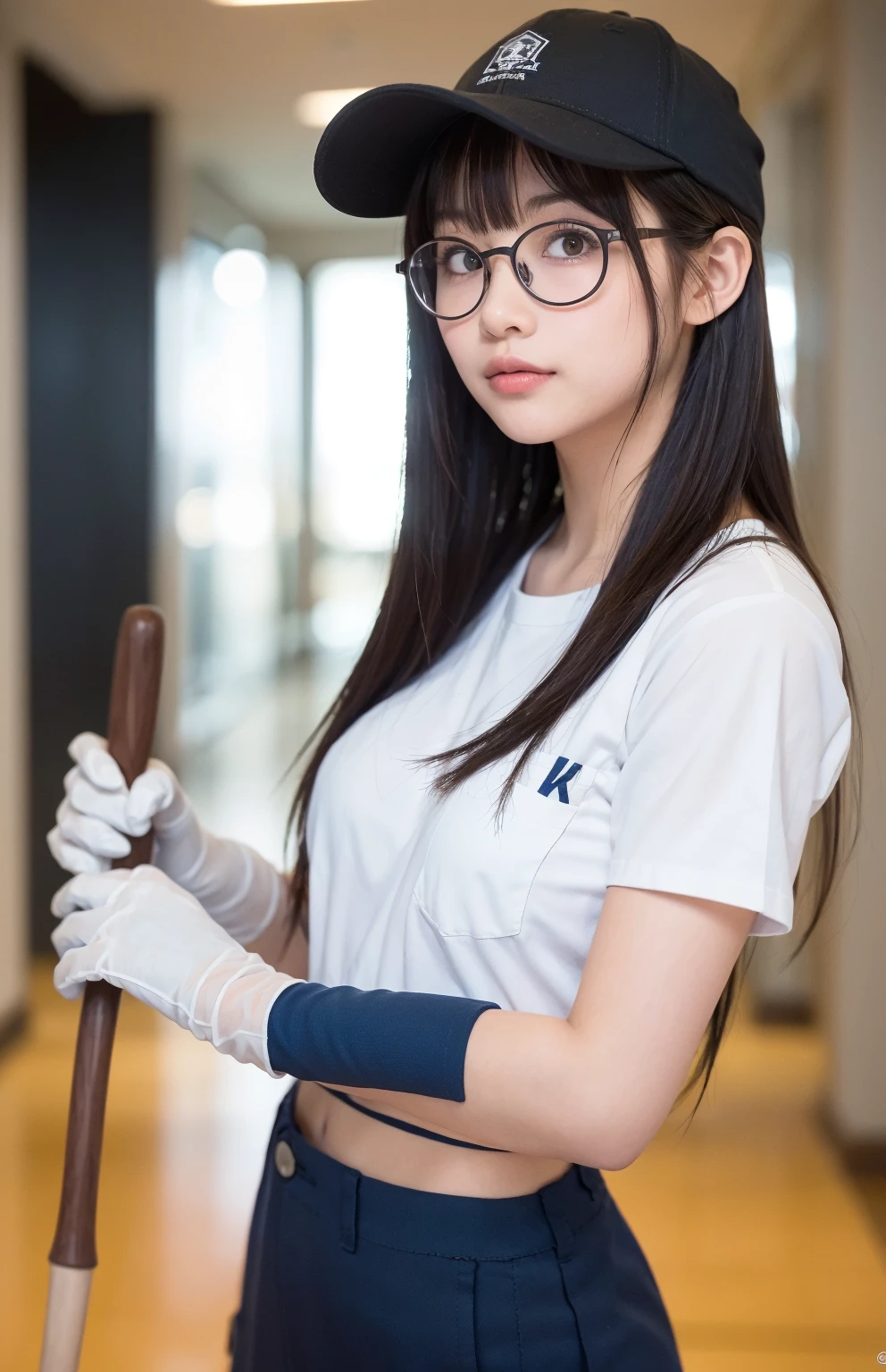 anime girl with glasses holding a tablet computer in her hands, an anime drawing inspired by Ayami Kojima, pixiv, serial art, with glasses, as an anime character, anime moe artstyle, an anime girl, digital anime illustration, anime visual of a cute girl, spectacled, (anime girl), marin kitagawa fanart, !!wearing glasses!!