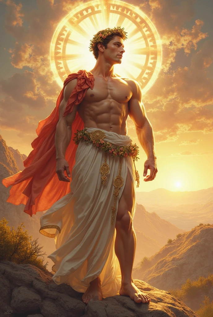 Apollo god realistic