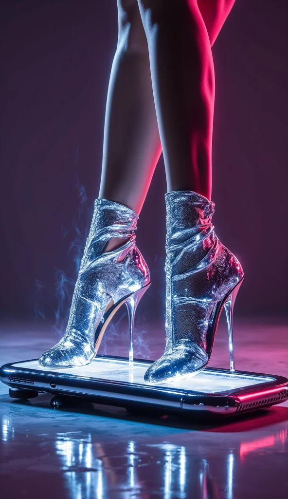 Alguien sostiene una bola de discoteca con un par de zapatos, bolas de discoteca, Bola de discoteca, disco, Bola de discoteca de fondo, Inspirado en el baile de discoteca, Fiesta disco, bailar, Professional foot photography, Stilettos, Gris y plata, danza, brillante, tacones, Accesorios plateados, brillar, tacones altos, Traje de discoteca, a la moda, Piernas tomando tu POV