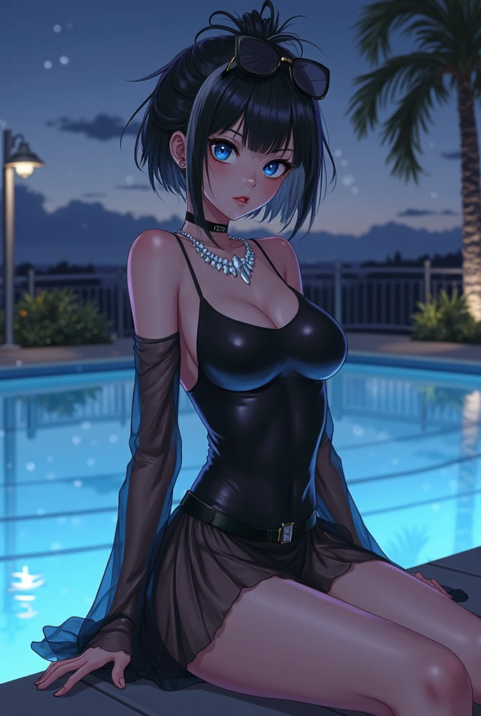 Just one girl, sitting pose, white skin,(glow up),Best quality, 4k, high resolution, body stuck outfits, perfect smile, light skin, ahegao face, gorgeous eyes,(eye's colour is black(beautiful eyes),detail eyes, realastic eyes, short hair ,hair colour is black) ,straight hair, hime cut hair, wearing a long red Qipao, a body-hugging one-piece dress for women, clothes are stuck in body, bodyfit outfit,1 girl, solo, seductive look, elegance and charm, (masterpiece, best quality, high resolution), looking at the viewer, sitting, (intricate and beautiful:1.2), (detailed light:1.2), (soft light, side light), (high resolution textures) , outdoor, white skin girl ,outdoor background, sun light, attractive, sexy, mature and hot, young,(masterpiece:1.3), (disorganized:1.3), (highest quality:1.3), perfect anatomy, detailed face, front view, perfect right hands, looking at viewer, (Super detailed:1.3), (best shadow:0.7), (treated hair), fine eyes, beautiful eyes, young aged woman, alone, standing, crystal earrings,closed_mouth, , outdoors, arrogant face, small ,outfit detail,
Correct outfut details,thick thighs,