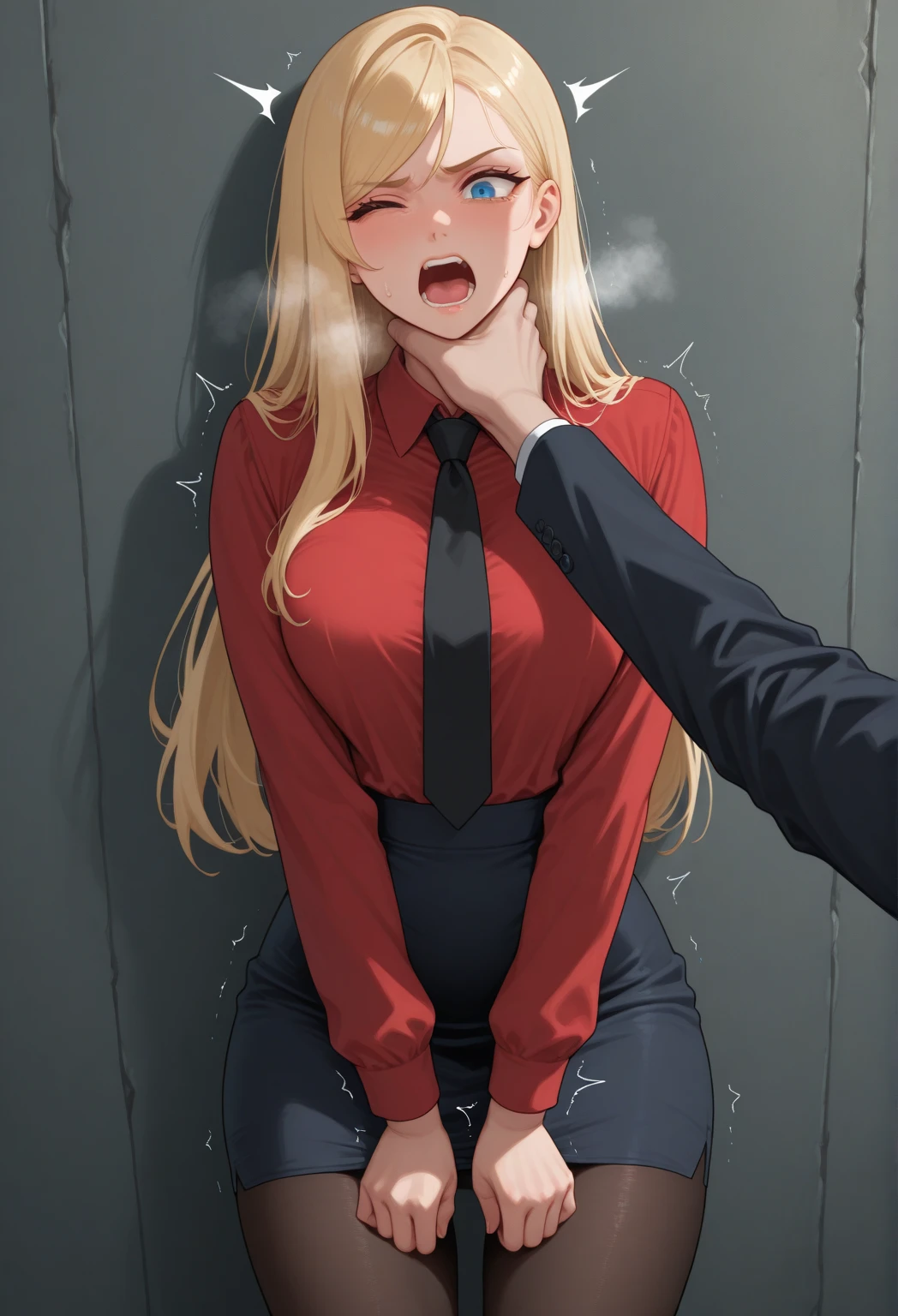 Gay, (((Suck the breast)))、blush、orgasm、Sweat、tears、Humidity