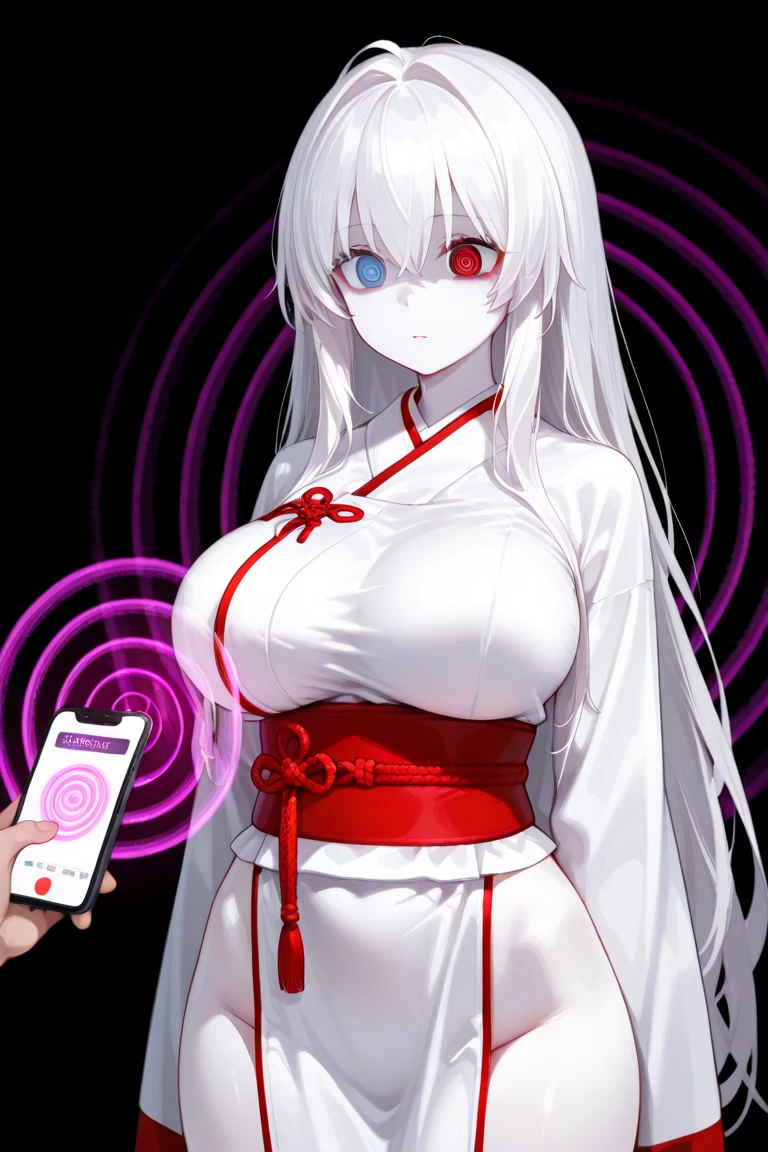 Masterpiece, Best quality, illustration, Science fiction, Black and red theme, 1girll, looking down at viewer,  Skinny, Delicate messy gray hair, Glowing red eyes, Black tech jacket, black facemask, Wire, Cable, (The light from the back window is backlighted)，huge tit，(Breast nudity:1.3)，catss，Pink tits，‎Classroom，orderliness，Sit upright，many people around