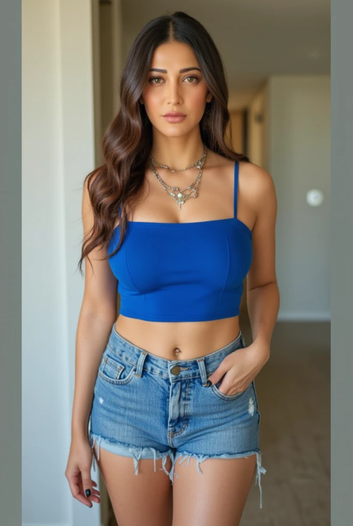 1 fille dans, 19 ans, seulement, Cheveux longs, Colossal , regarder le spectateur, Curly black hair, bare shoulders, yeux bleu, bijoux, tout le corps, un collier, on the shoulders, Chandails debradeur blanc, Realistic, Un sexy, hanches curvy en short de sport rose, espadrille blanche, montre dans la main droite en or pour femme.1 fille dans, 19 ans, seulement, Cheveux longs, Colossal , regarder le spectateur, cheveux roue , bare shoulders, yeux bleu, bijoux, tout le corps, un collier, on the shoulders, Chandails, Realistic, Un sexy. curved. Belle femme en jean. Grande poitrine. hanches large. Haut du corps debradeur bleu.