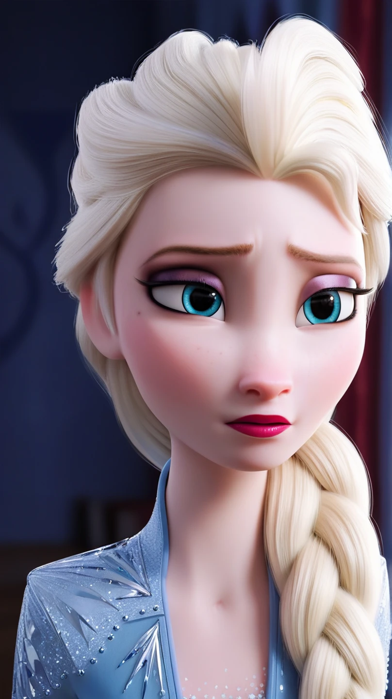 woman is so angry elsa