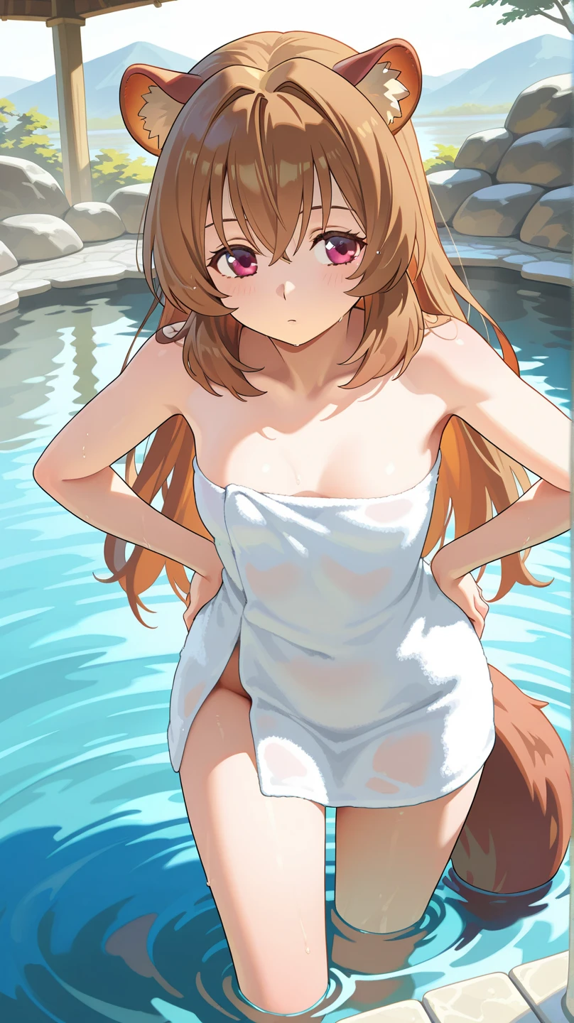 Chica atractiva, nude, desnuda, topless, brown-hair, ojos azules, Shy look, piel blanca, piel muy clara, piel mojada, saliendo del agua, Looking at the camera, mujer hermosa, mostrando los pechos, cuerpo extenso, pechos enormes, Big boobs, cara de placer, topless, small, pink nipples