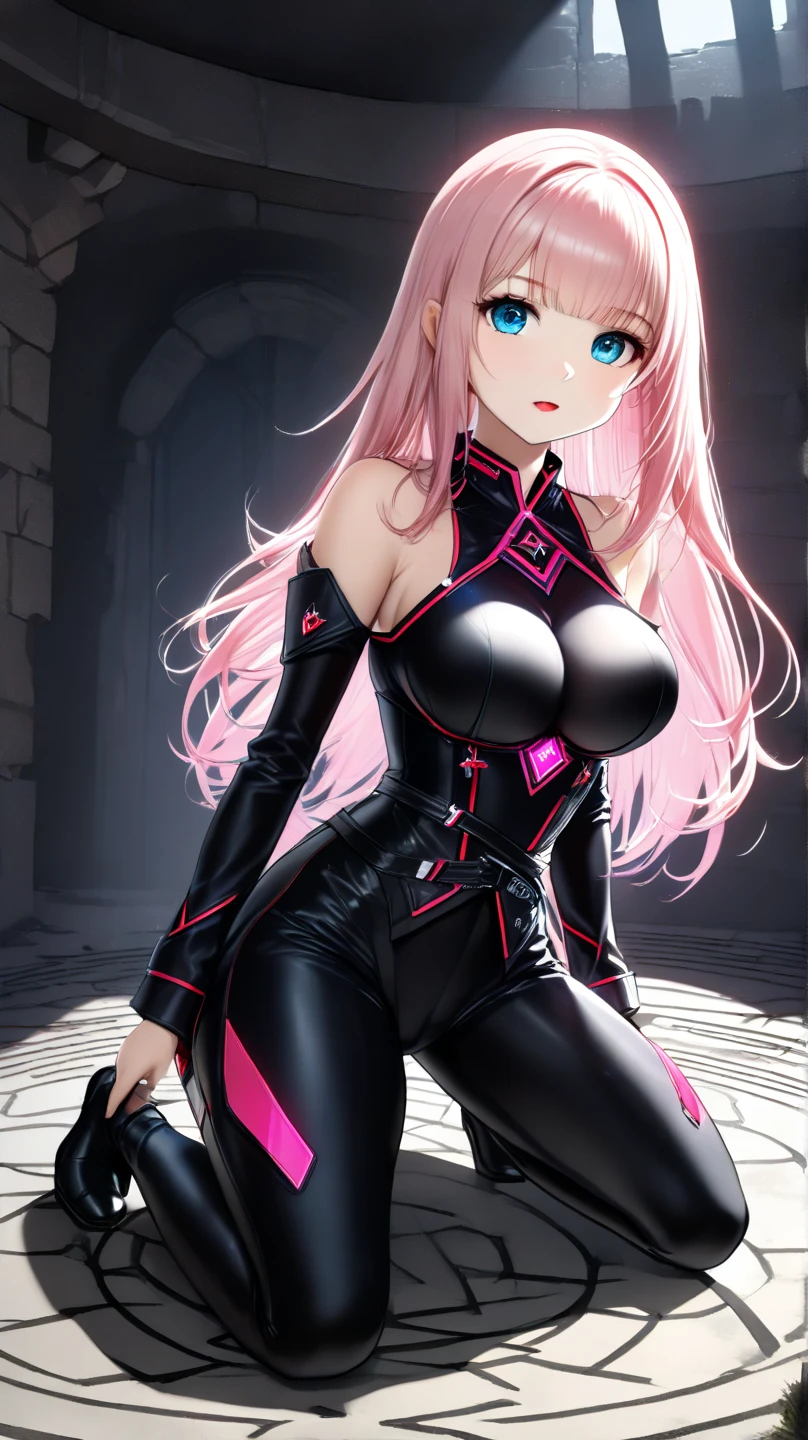 ((mature adult tall woman, mature_face)), (glowing aqua eyes), cat ears, narrow waist, gradient (pink hair), large breasts, large areolae, (oily skin) ,
anime mature woman with cat ears and a black dress posing in a room, seductive anime woman, oppai cyberpunk, best anime 4k konachan wallpaper, biomechanical oppai, oppai, beautiful alluring anime woman, attractive anime woman, badass anime 8 k, perfect anime cyborg woman, top rated on pixiv, pixiv 3dcg, fishnets, tattoo on hand, sexy, 👠💋,
