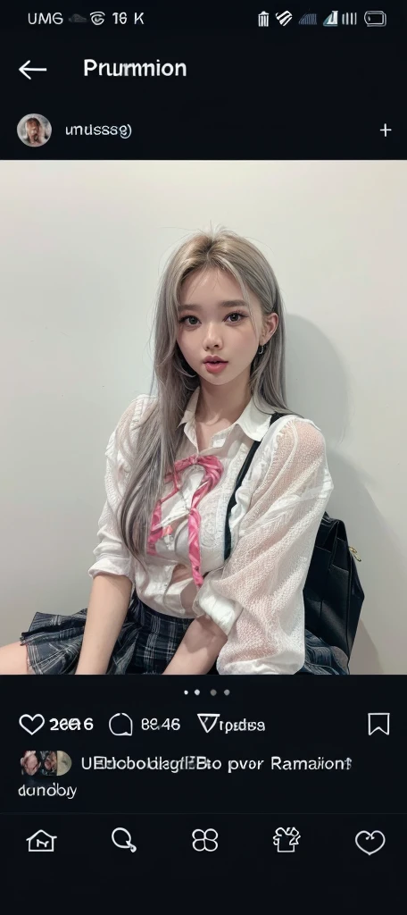 (8k:1.27), best quality, masterpiece, ultra highres:1.2), lesbian delinquent girl with dyed hair andnarm tattoos, tattooed girl, full body picture, dirty old white oversized knotted prisoner t-shirt, dirty big t-shirt, short big sleeves, beige prisoner pants tied with a rope, wearing dirty old goth clothes, long pink hair pulled back and messy bun, kneeling in a prison cell next to a noose, handcuffed, hands tied with rope behind body, submissive neck choker and checkered keffiyeh scarf in neck, 4k or 8k picture, looking at the floor down very sad, very sad face, praying, paisley bandana pirate style headscarf, smelly, barefoot, rope noose hanging from ceiling, tattooed body, noose rope hanging