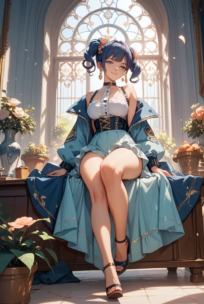 (masterpiece、top-quality、Official art:1.2)、(colourfull)、see the beholder、1girl in、portlate、独奏、Colorful water levitation