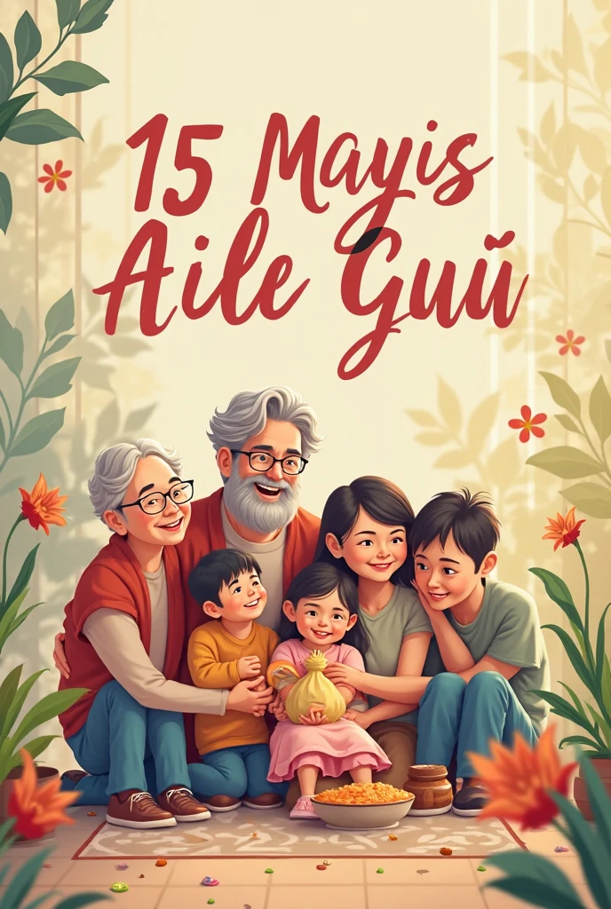 creA UnA ilustrAción con tres generAciones (Abuelos, pAdres e Children) conversAndo, con globos de texto que muestren términos diferentes usAdos pArA expresAr lA mismA ideA, as "boyfriend/A" (Abuelos), "boyfriend/A" (pAdres), and "crush" (Children).