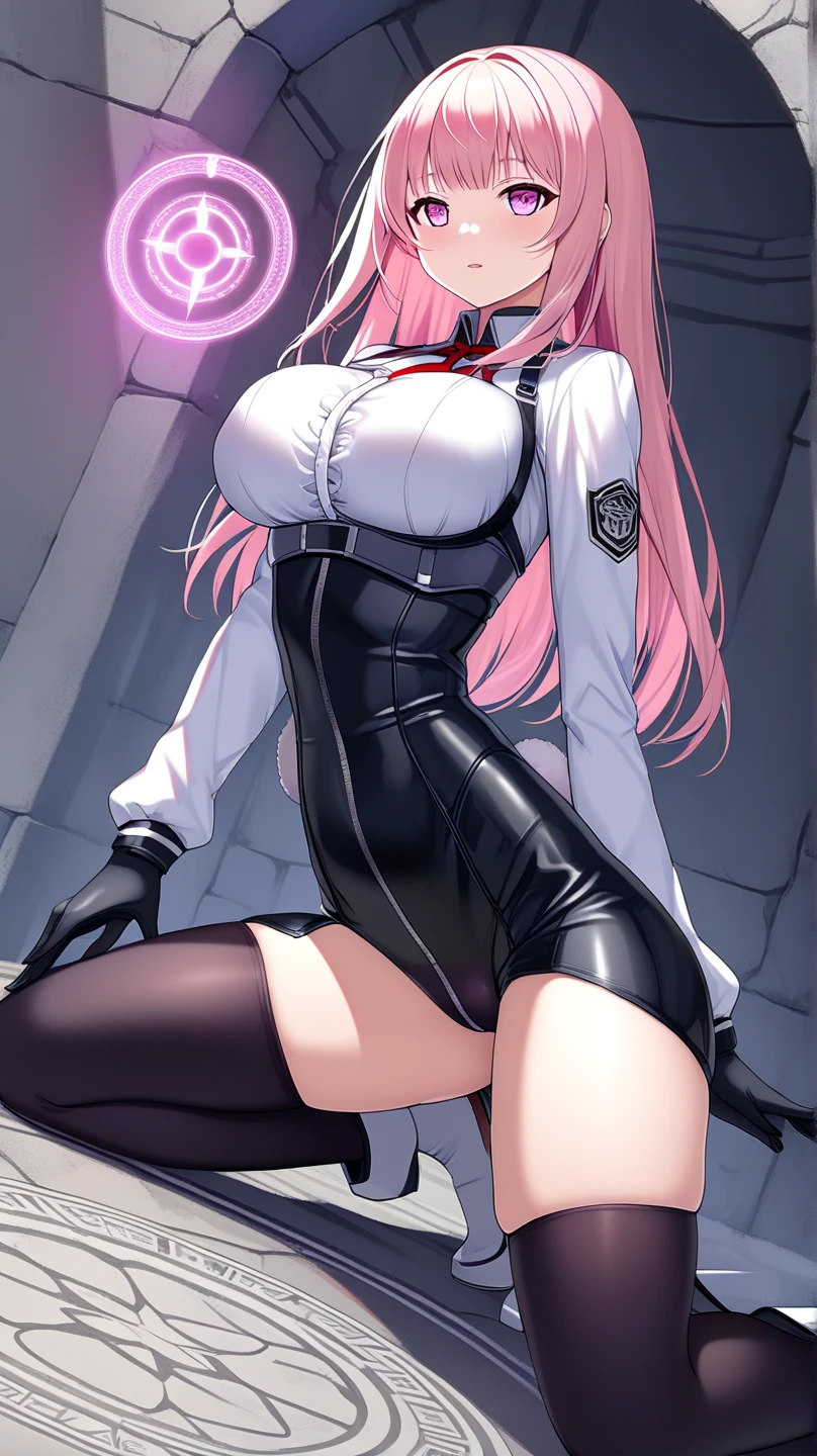 masterpiece, best quality,real,nsfw,((clothed Shiny sequined off-shoulder velvet night dress,black pantyhose,))(bigtits, escort pink hair woman,Dark eyeliner,Long eyelashes,False eyelashes,Light fluorescent lip gloss,)((vaginale Sex,woman on top,1 boy,penis,cum in pussy,sweat,pubic hair,show off nipple,show off pussy,))ecstatic face,in night club,