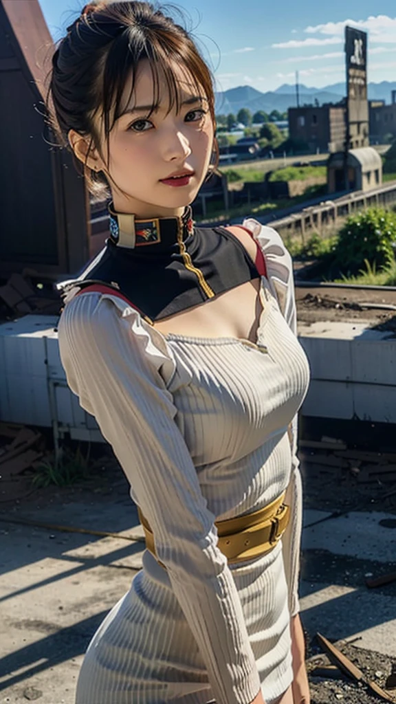 aot style, shingeki no kyojin,
mikasa ackerman,cleavage,Off-the-shoulder attire
1girl, arm strap, bangs, black hair, black pants, breasts, cowboy shot, embers, green eyes, grey background, hair between eyes, harness, long sleeves, looking at viewer, medium breasts, pants, red scarf, scarf, shirt, short hair, smoke, solo, thigh strap, brown jacket, white shirt, survey corps \(emblem\) wonder woman suit
, ((masterpiece)), best quality
,