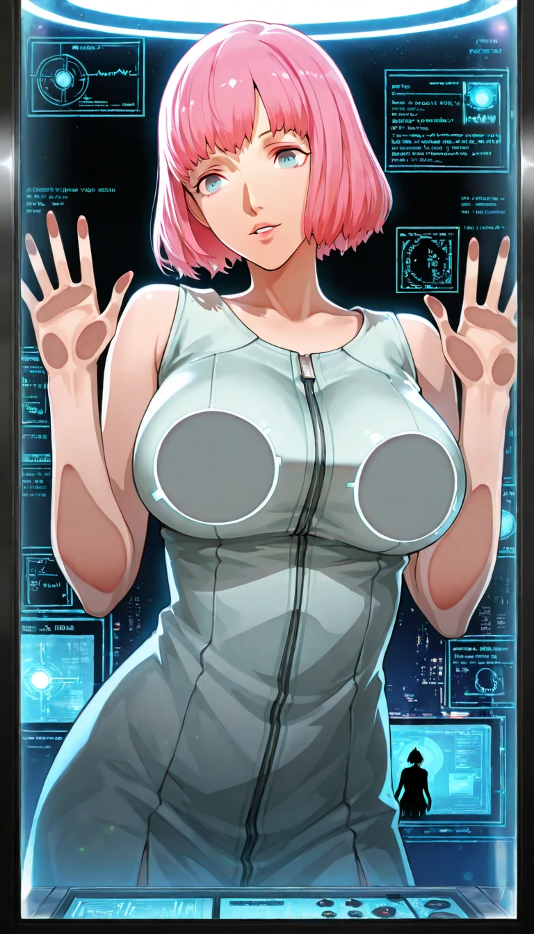 A girl,(Gorgeous white wedding dress:1.2),mini skirt,Gorgeous headdress,Wedding dress,negaive energy, hell, blank, Star, Black Hair,Photo photos,Unreal Engine 5 Photorealistic Rendering,(Cover comic magazine:1.6),game character, Role Player, Pretty face, Arm tattoo,Chest tattoo,Ace of Spades,Belly tattoo,Body hyperreality,Thick muscles,super!! Type with bobelon, Huge droop, Moisturizing and radiant body, Purple short hair,White latex clothing,Put your hands behind your back,Lie on your back,Kneeling on the silk bed,M-pose,Professional Dress,White heart,Milfs,White garter stockings,Distortion angle of view