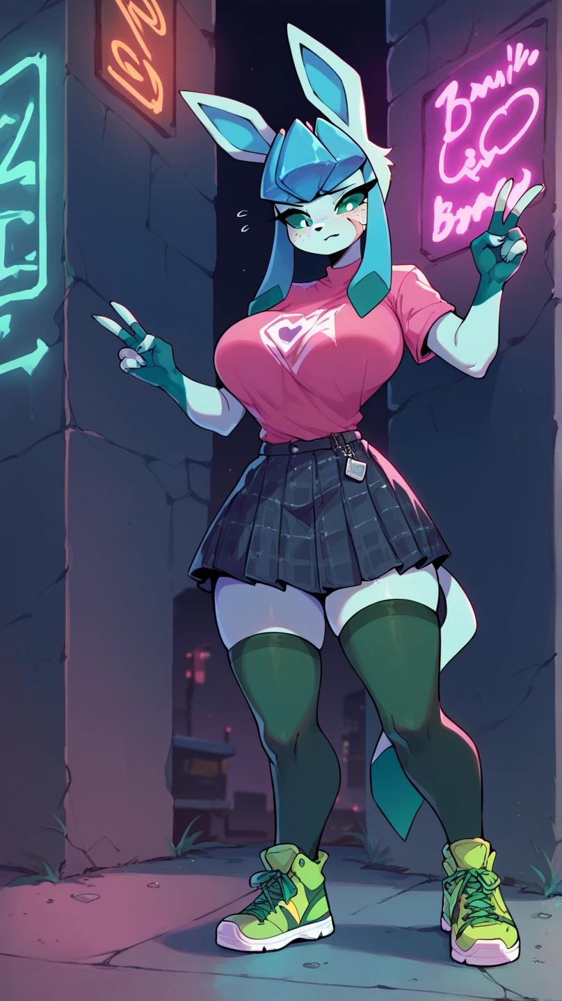 [callie], [splatoon], ((masterpiece)), ((HD)), ((high res)), ((beautiful render art)), ((solo portrait)), ((full body)), ((front view)), ((feet visible)), ((cinematic lighting)), ((anime)), ((detailed shading)), ((intricate details)), {(slim figure), (cute orange eyes), (long eyelashes), (black tentacle hair), (two toned hair), (pink highlights in hair), (hair bang), (twintails), (medium boobs), (curvy hips), (thick thighs), (beautiful legs), (blushing), (cute excited grin)}, {(short black dress), (black shorts), (pink leggings), (opaque pantyhose), (white gloves)}, {(standing), (looking at viewer)}, [Background; (city), (town square), (blue sky), (sun rays), (ambient lighting)]