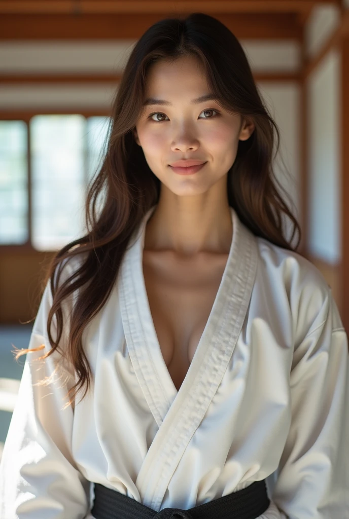 Sexy and cute judoka