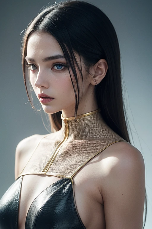 (8k, RAW photo, best quality, masterpiece:1.2), (realistic, photo-realistic:1.2)(raw photo) (extremely detailed CG unity 8k wallpaper) detailed and intricate, original,highres,[1girl:background:0.6]looking at viewer,upper  body,White bandage wrapped around the whole body,White cloth strip,The cloth is fluttering,mummy,Realiy,The photograph,chibi,,armor,full_body,Queen of Egypt,Ancient jewelry,mace,bodysuit，