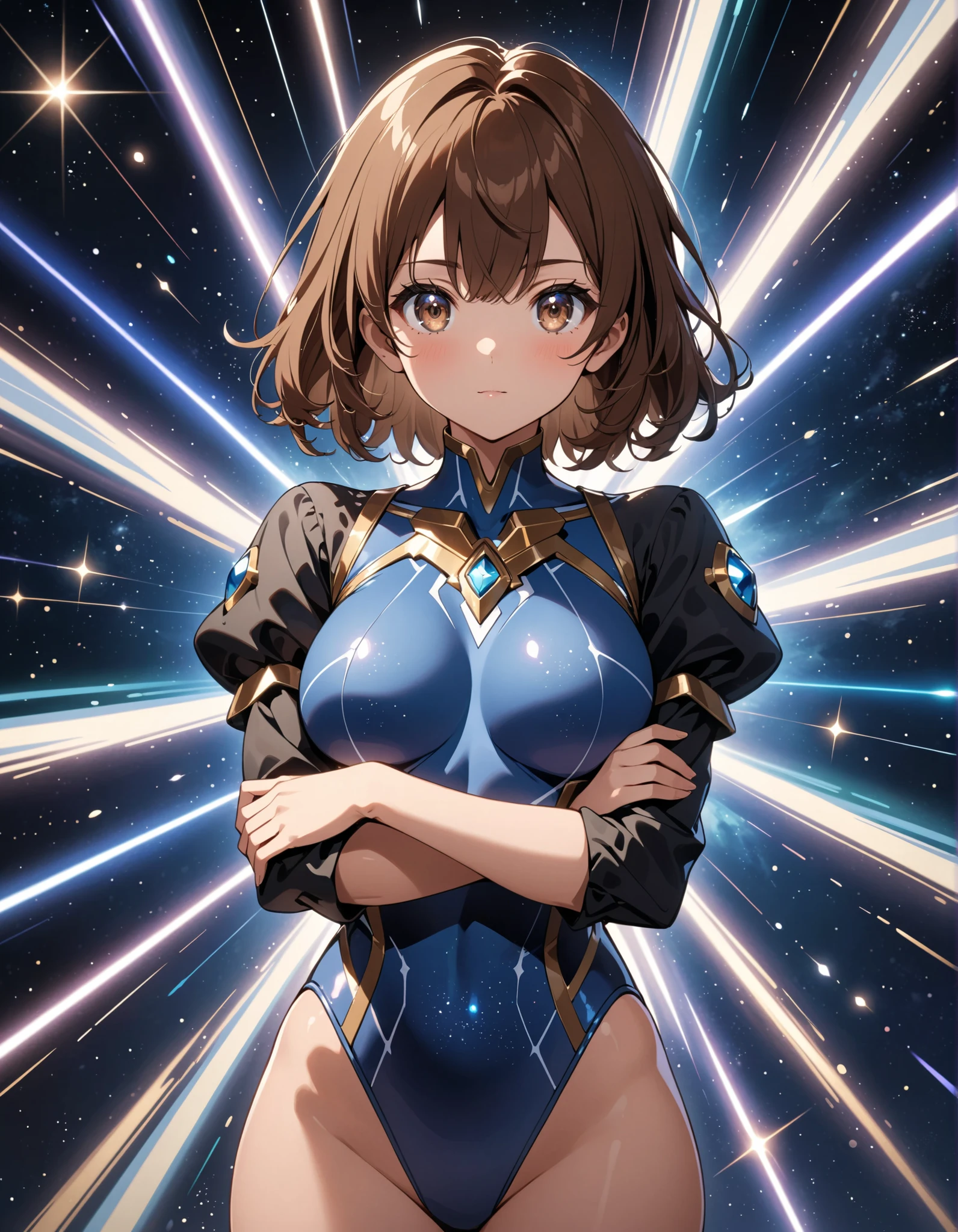 Ochaco Uraraka from boku no hero academia, huge titties, slutty outfit,cartoon, cartoon style, nips, nips out, thick asscheek, camel toe, pale nips, 1girl, solo, single character, one girl